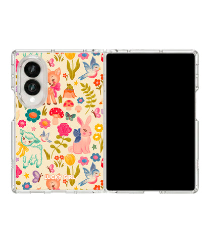 Fable Forest Clear Case Insert Galaxy Z Fold 8 (wide)