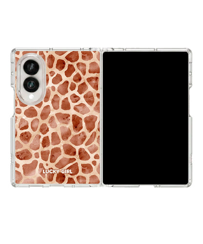 Giraffe Clear Case Insert Galaxy Z Fold 8 (wide)