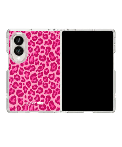 Goddess Leopard Clear Case Insert Galaxy Z Fold 8 (wide)