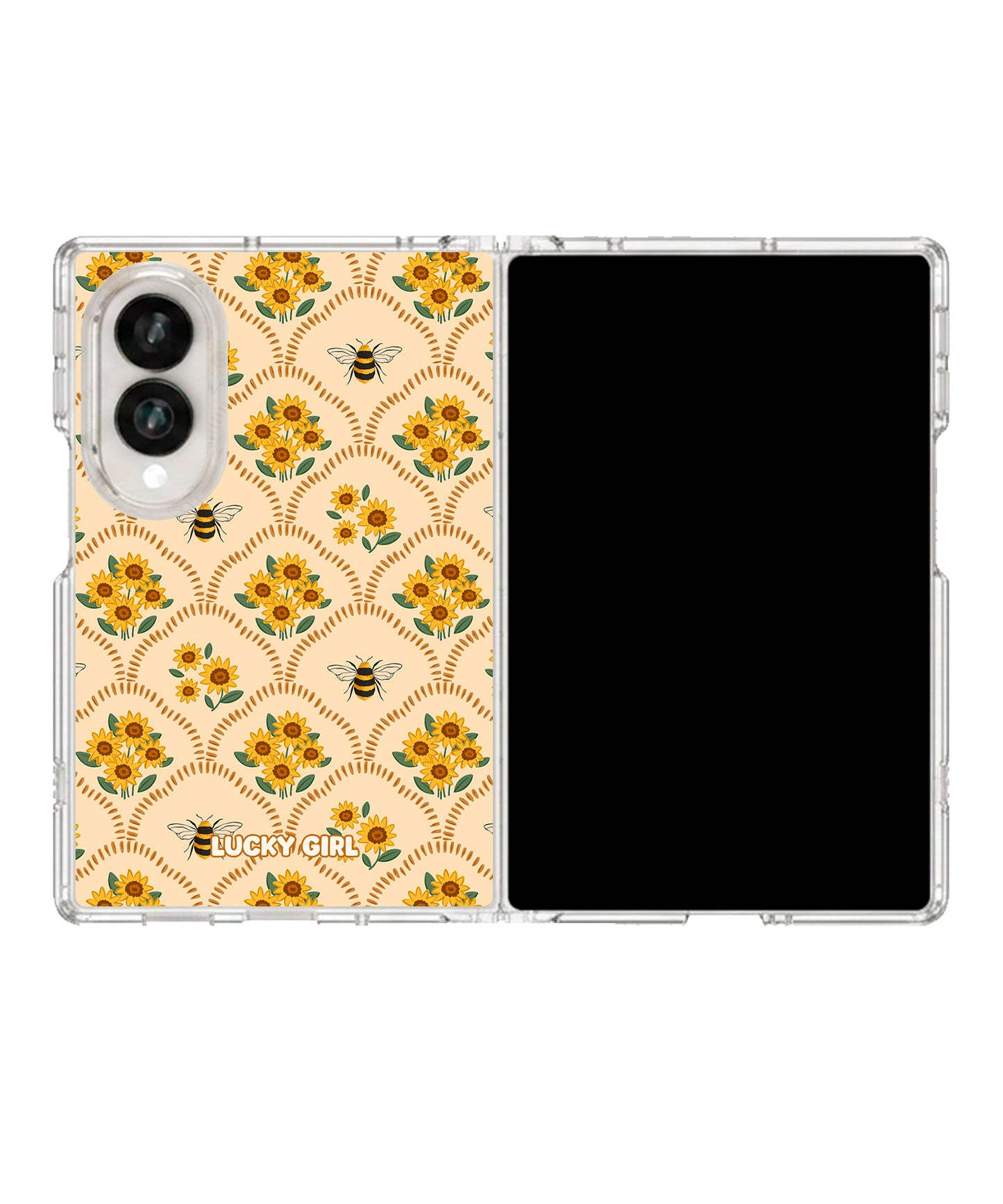 Honeybee Clear Case Insert Galaxy Z Fold 8 (wide)