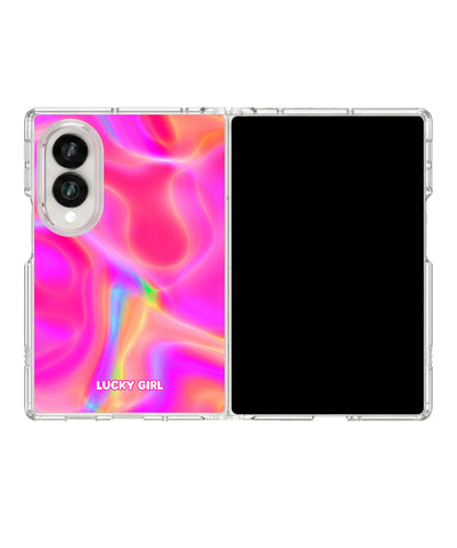 Hyper Heat Wave Clear Case Insert Galaxy Z Fold 8 (wide)