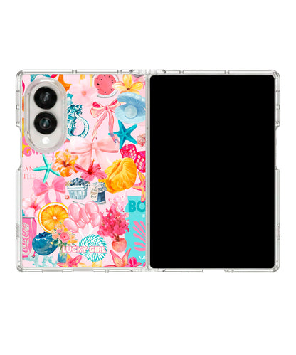 Island Icons Clear Case Insert Galaxy Z Fold 8 (wide)