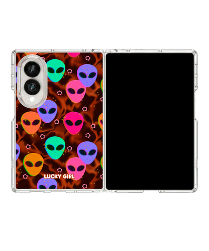 Martian Marble Clear Case Insert Galaxy Z Fold 8 (wide)