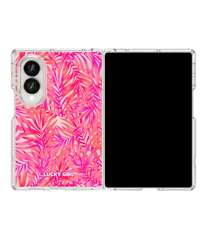 Miami Mood (Pink) Clear Case Insert Galaxy Z Fold 8 (wide)