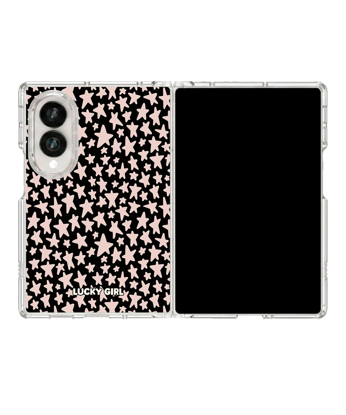 Midnight Stars Clear Case Insert Galaxy Z Fold 8 (wide)