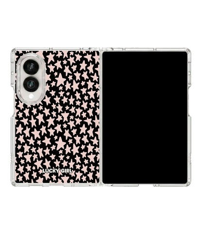 Midnight Stars Clear Case Insert Galaxy Z Fold 8 (wide)