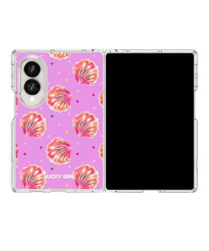 Mother Of Pearl Clear Case Insert Galaxy Z Fold 8 (wide)