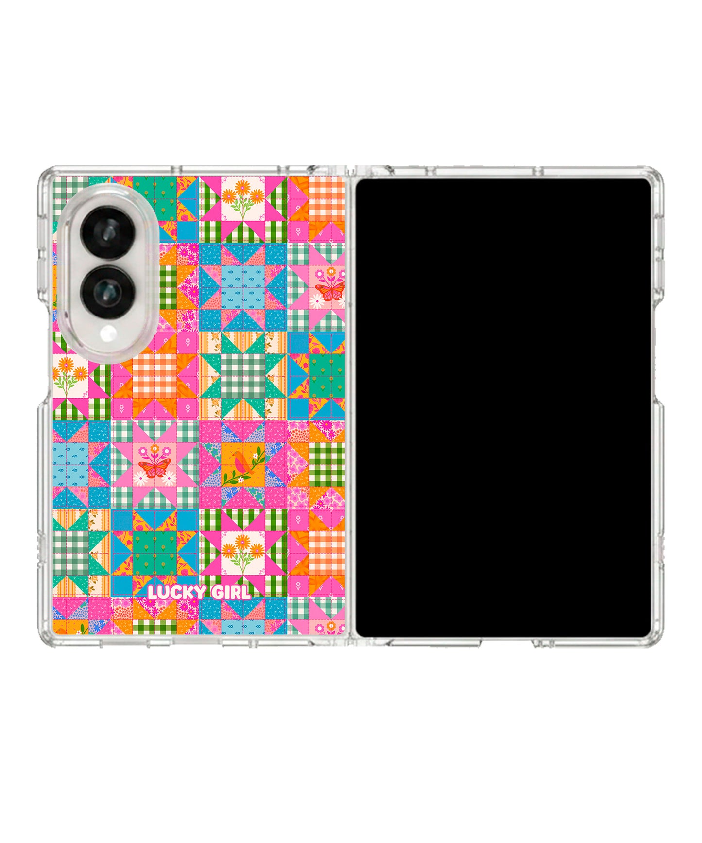 Picnic Season Clear Case Insert Galaxy Z Fold 8 (wide)