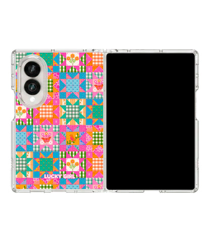 Picnic Season Clear Case Insert Galaxy Z Fold 8 (wide)