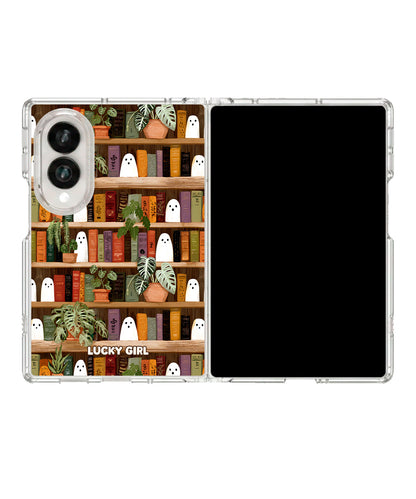 Read In Peace Clear Case Insert Galaxy Z Fold 8 (wide)