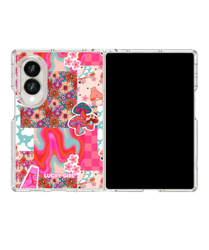 Retro Remix Clear Case Insert Galaxy Z Fold 8 (wide)