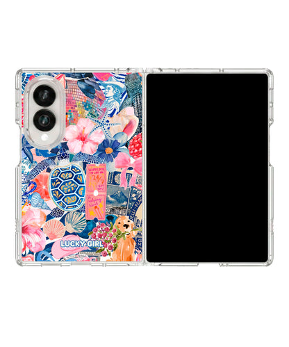 Seas the Day Clear Case Insert Galaxy Z Fold 8 (wide)