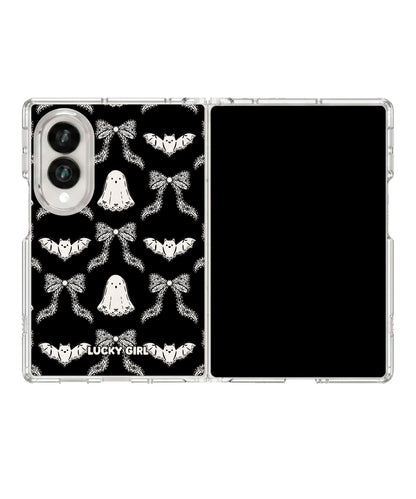 Spooky Chantilly Clear Case Insert Galaxy Z Fold 8 (wide)