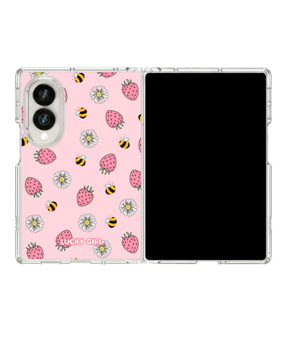 Strawbees Clear Case Insert Galaxy Z Fold 8 (wide)