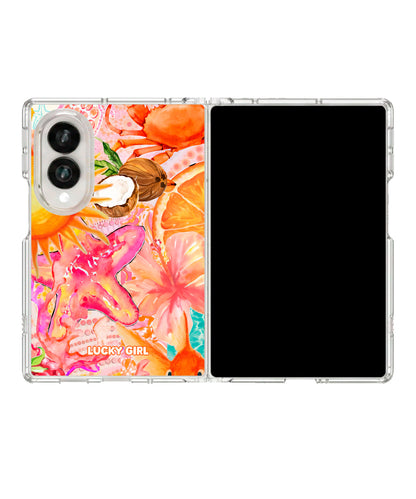 Sun-Drenched Clear Case Insert Galaxy Z Fold 8 (wide)
