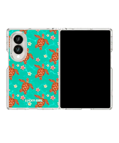 Turtle Bay Clear Case Insert Galaxy Z Fold 8 (wide)