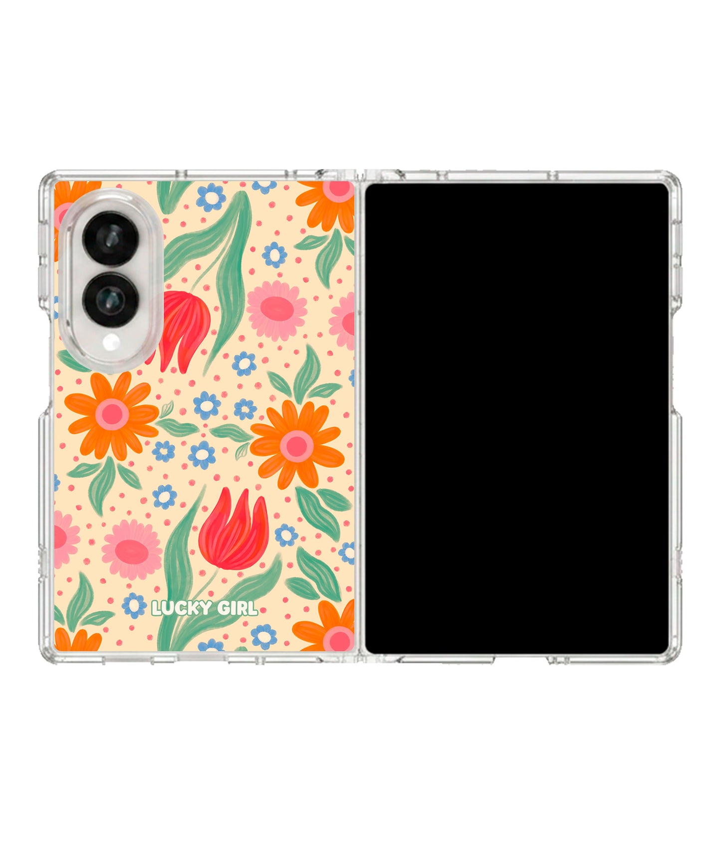 Villa Flora Clear Case Insert Galaxy Z Fold 8 (wide)