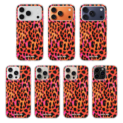 Lava Leopard Clear Case Insert iPhone 17