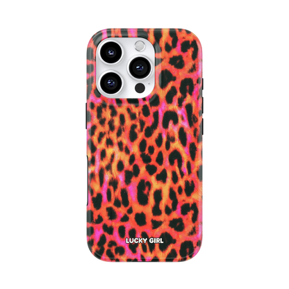 Lava Leopard Phone Case iPhone 17 / Yes