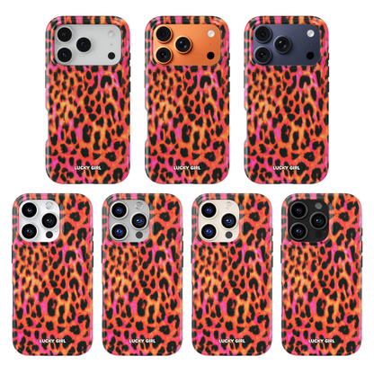 Lava Leopard Phone Case iPhone 17 / Yes