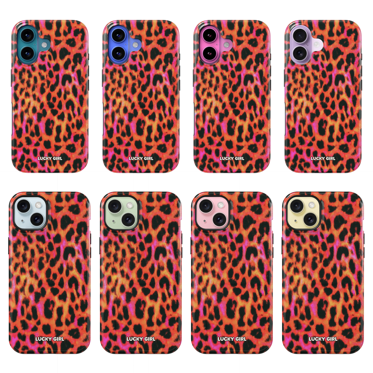 Lava Leopard Phone Case iPhone 17 / Yes