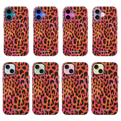 Lava Leopard Phone Case iPhone 17 / Yes