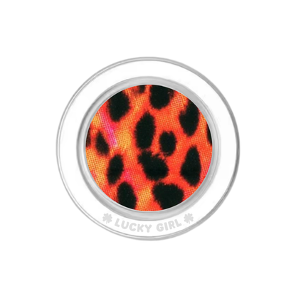 Lava Leopard Phone Grip Insert Standard