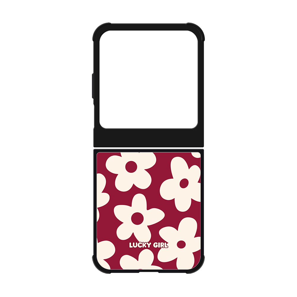Black Cherry Big Blooms Phone Case