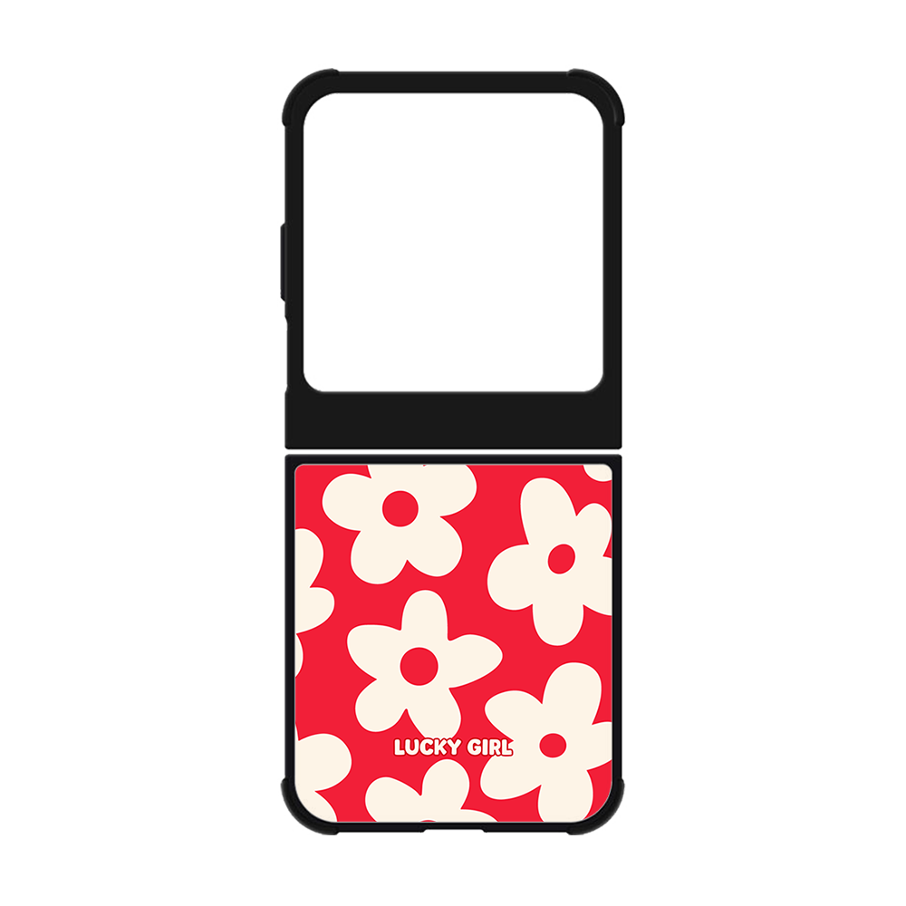 Vermillion Big Blooms Phone Case