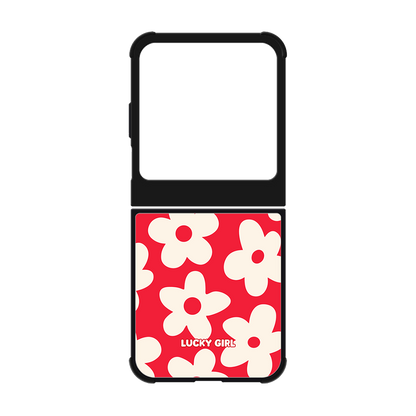 Vermillion Big Blooms Phone Case