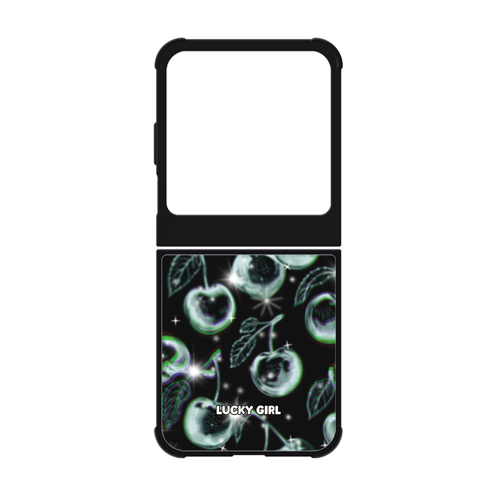 Chrome Cherries Phone Case