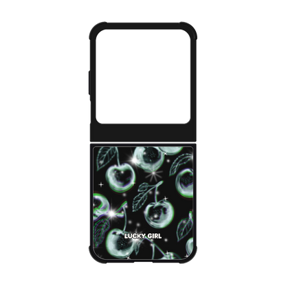 Chrome Cherries Phone Case