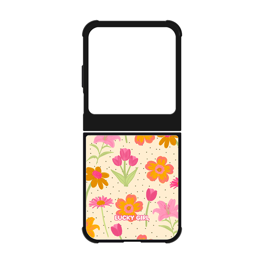 Polka Petals Phone Case