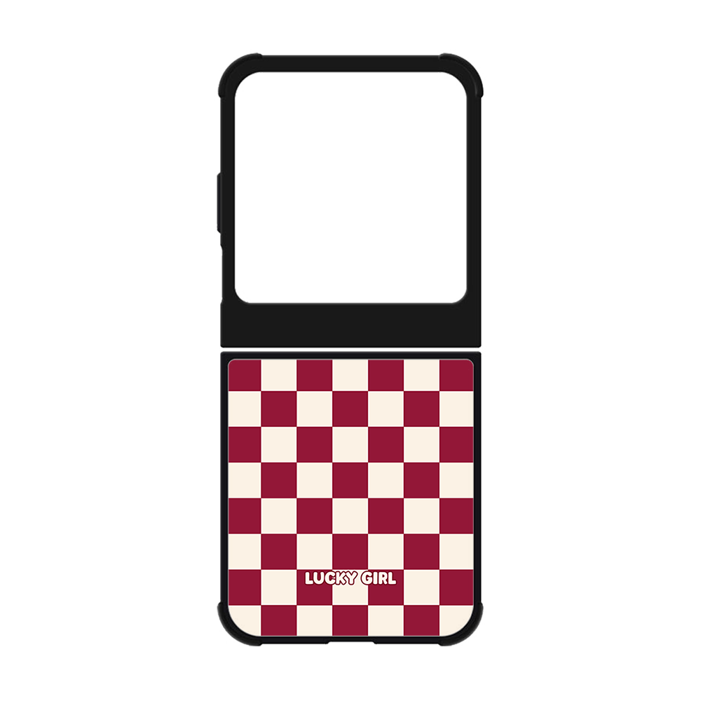 Black Cherry Checkers II Phone Case