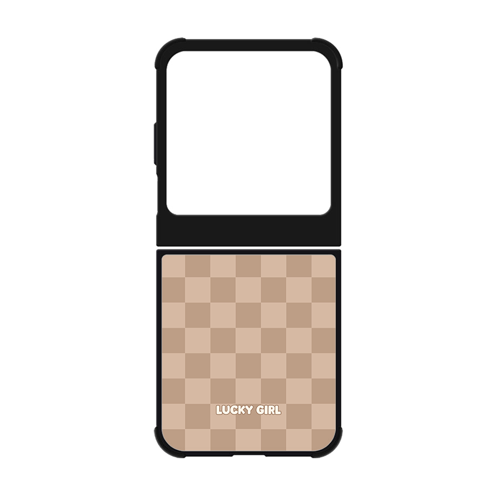 Chestnut Checkers Phone Case