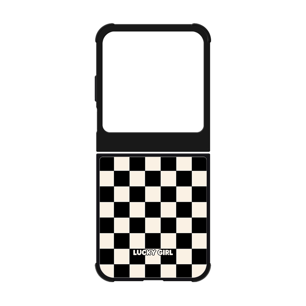 Onyx Checkers II Phone Case