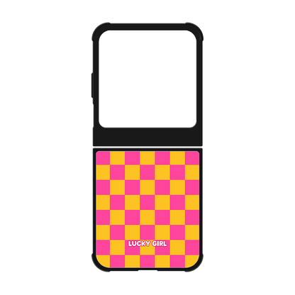 Pink Lemonade Checkers Phone Case