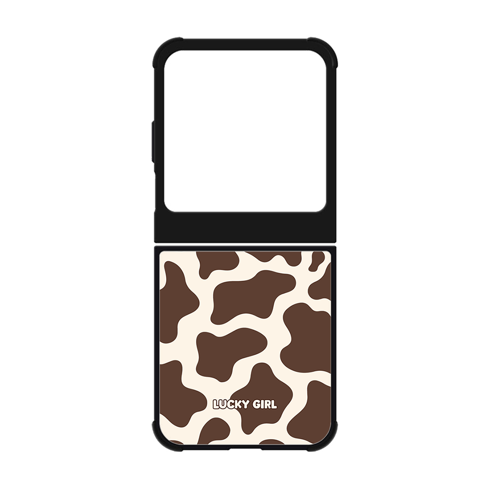 Espresso Cow Print Phone Case
