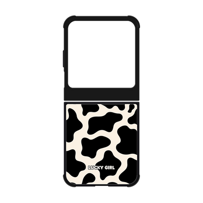 Onyx Cow Print Phone Case