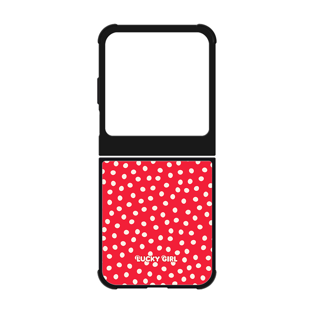 Vermillion Dots Phone Case