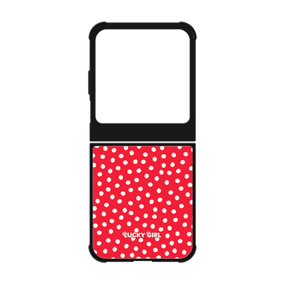 Vermillion Dots Phone Case