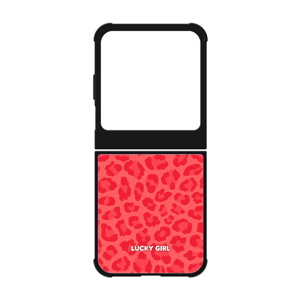 Vermillion Leopard Phone Case