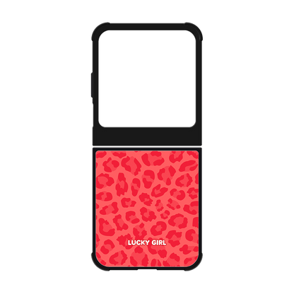 Vermillion Leopard Phone Case