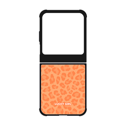 Tangerine Leopard Phone Case