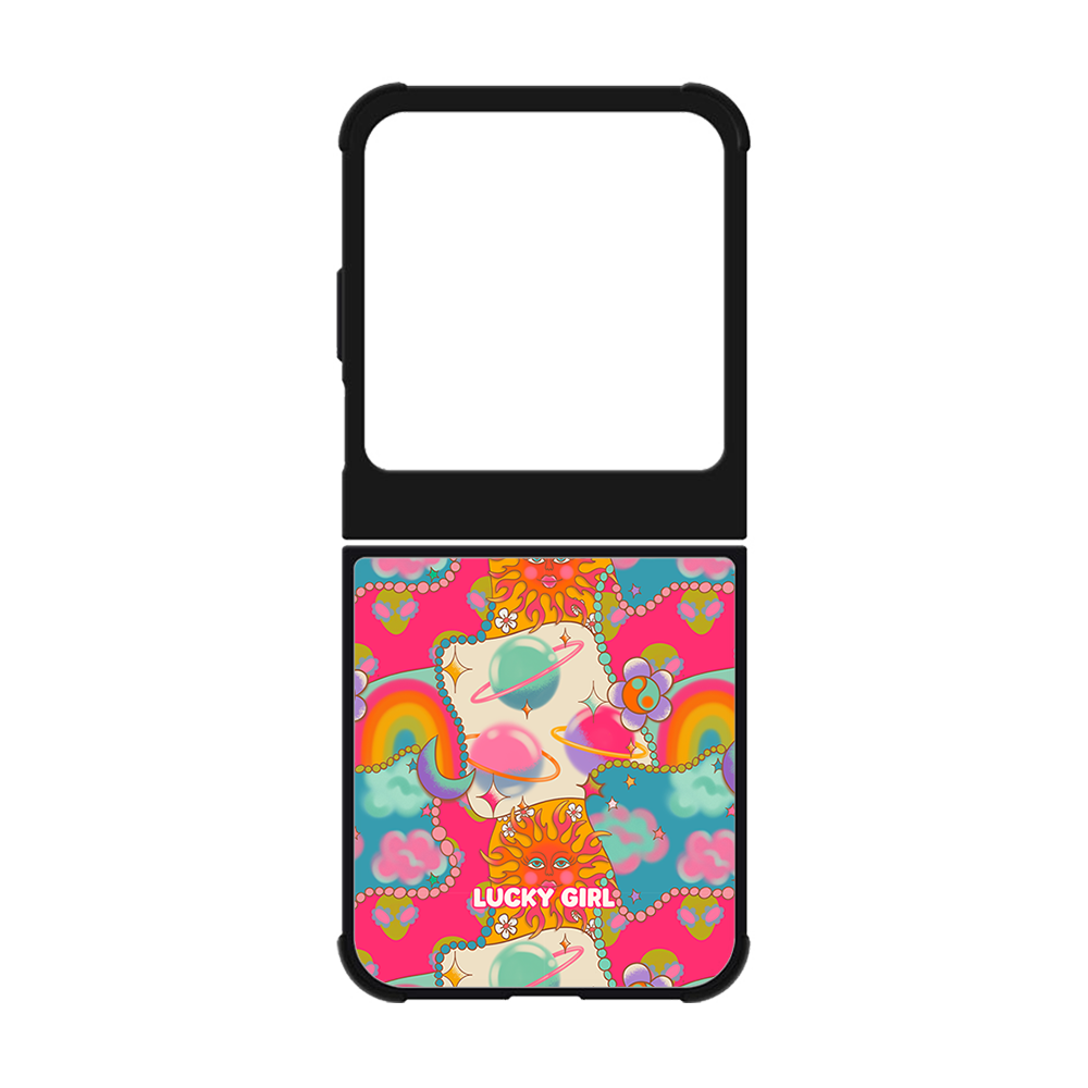 Neon Cosmos Phone Case