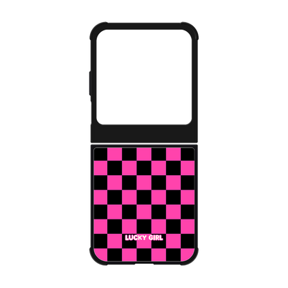 Raspberry Checkers Phone Case