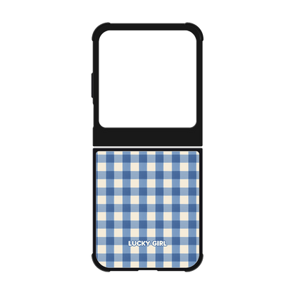 Blueberry Gingham Phone Case