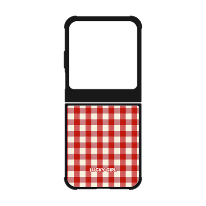 Apple Gingham Phone Case