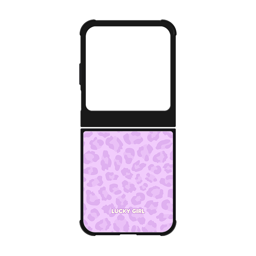 Lilac Leopard Phone Case