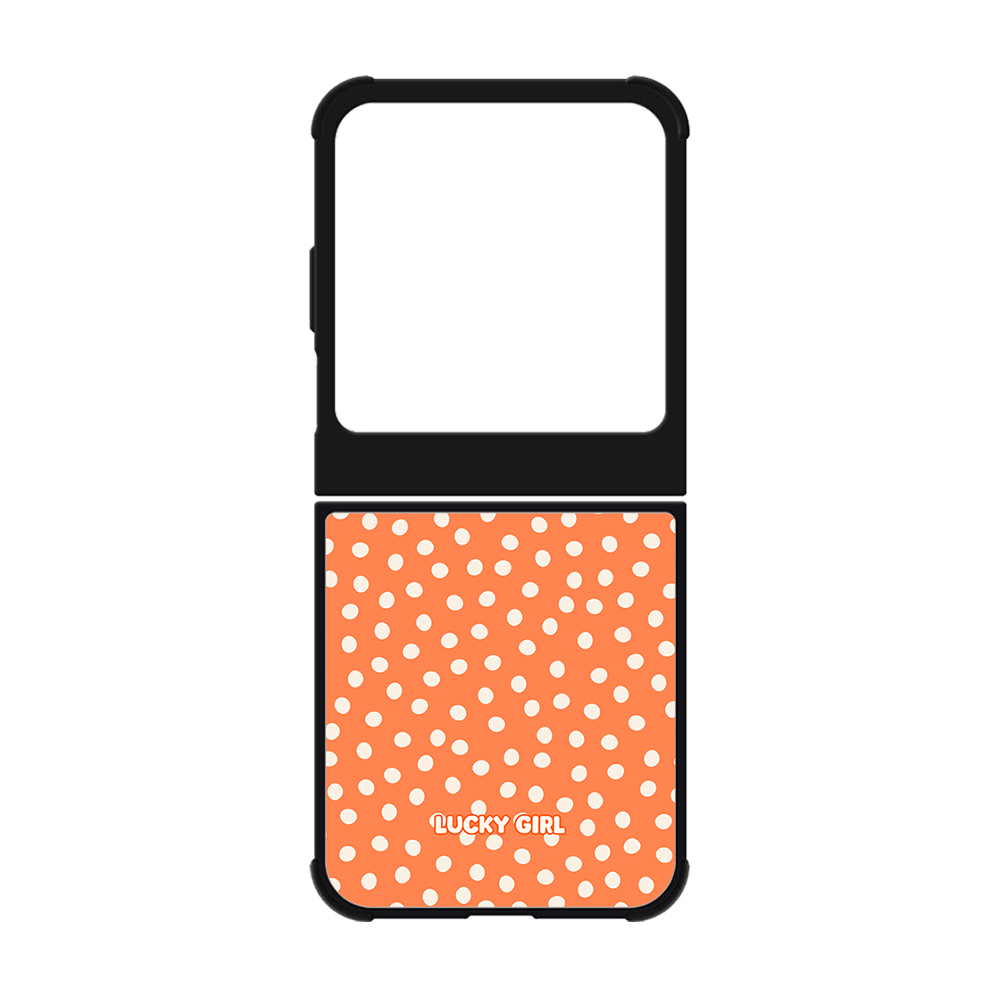 Tangerine Dots Phone Case